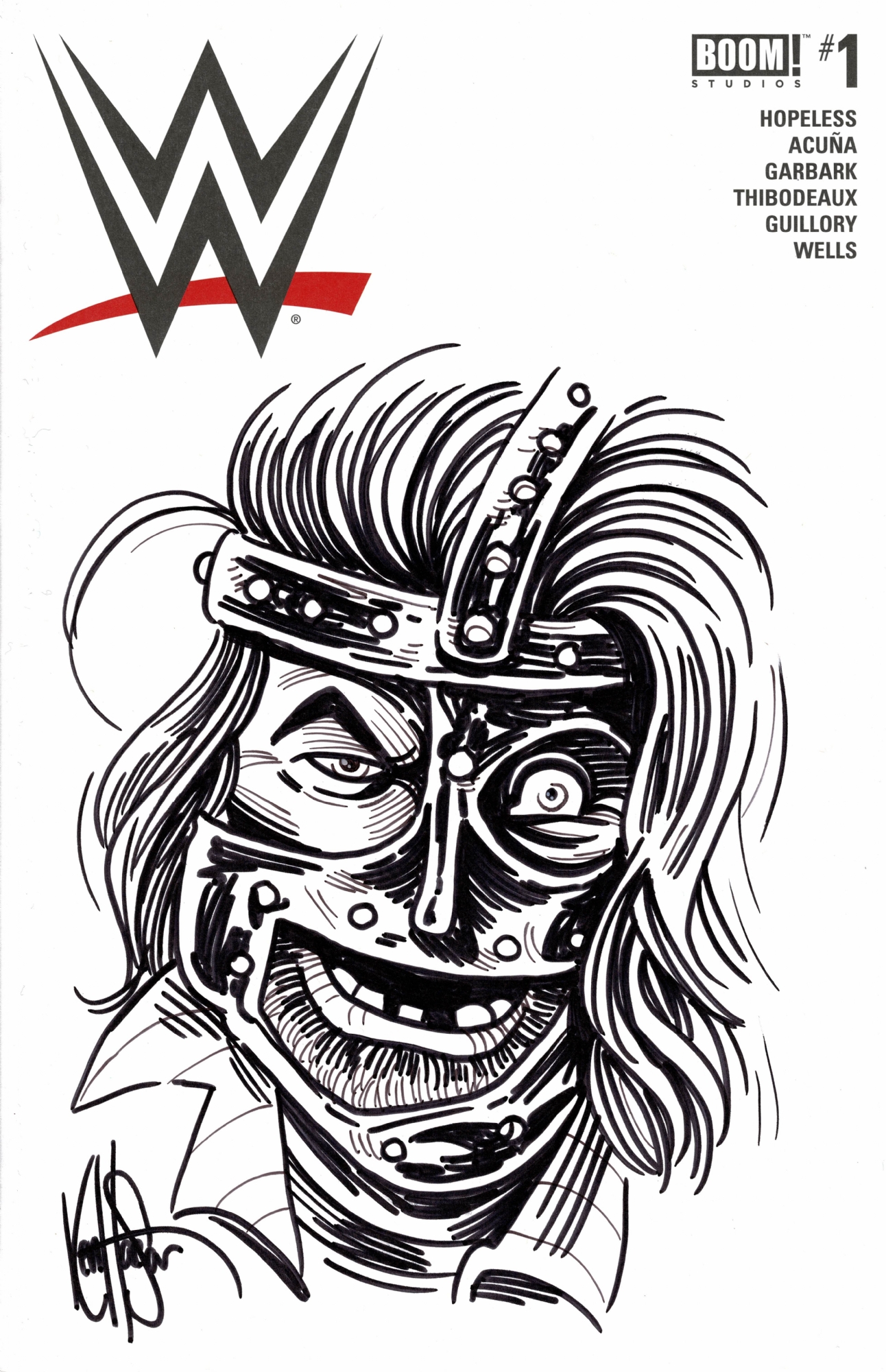 WWE - Nick Mankind Foley, in Ronald Shepherd's Miscellaneous Sketch ...