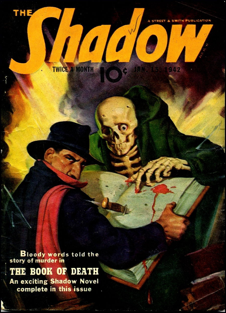 1942 Pulp Shadow cover recreation , in Ronald Shepherd's Recreations ...