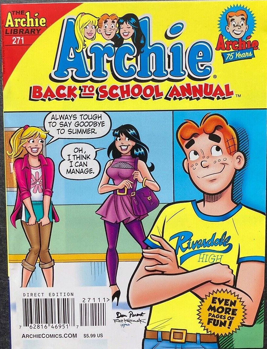 Archie Digest Issue 271 Original Cover Art , In Ronald Shepherd's ...