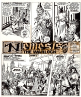 2000ad: Nemesis the Warlock, Book 2 -- Jesus Redondo Roman Comic Art