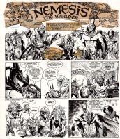 2000ad: Nemesis the Warlock, by Jesus Redondo Roman Comic Art