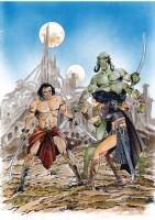 Jesus Redondo Roman: Barsoom, John Carter, A Princess of Mars, Dejah Thoris,  Comic Art