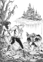 Flash Gordon, Dale Arden & Ming - Jesus Redondo Roman Comic Art