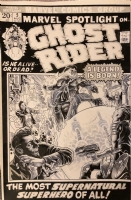 Cosmic Ghost Rider version of Marvel Spotlight #5 Comic Art