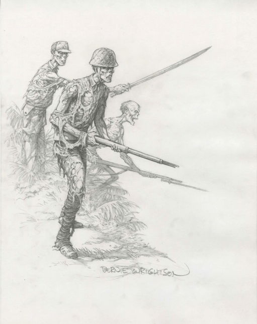 Wrightson - Dead Soldier/Zombie - Devil's Commandos - Concept Art, in ...