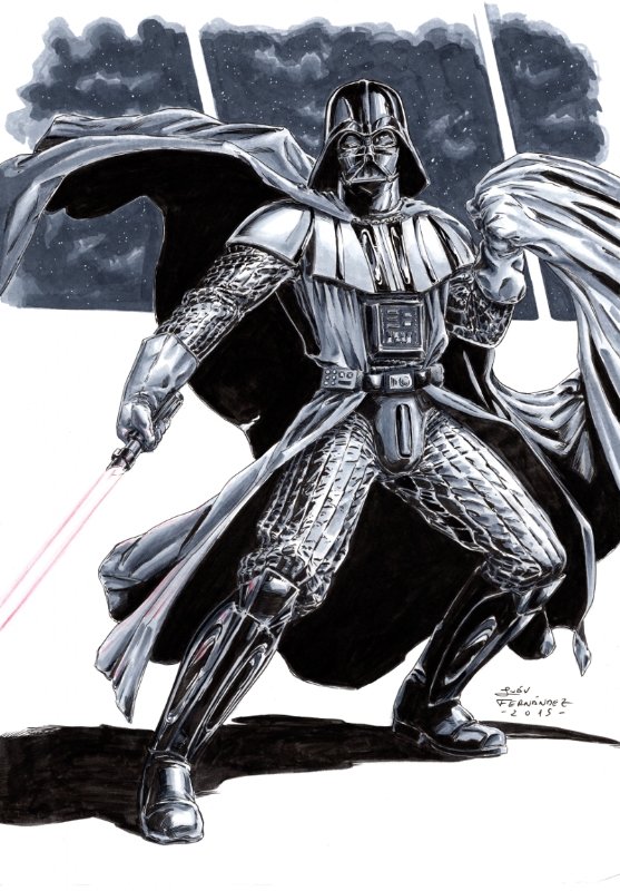Darth Vader by Ivan Fernandez, in Tobias N.'s Commissions Comic Art ...