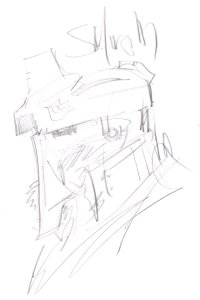 Sean Gordon Murphy Doctor Strange Original Art Sketch (2011