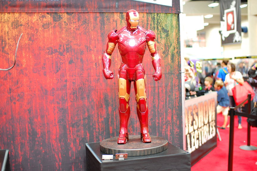 Sideshow Collectibles Iron Man In Eddy Chois San Diego Comic Con 2011 Photos Comic Art 5051