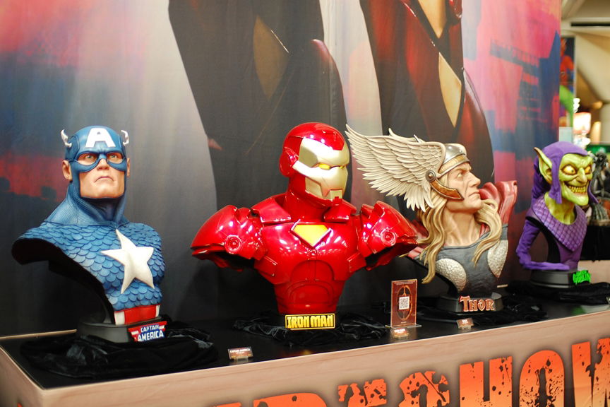 Sideshow Collectibles Marvel Busts 1 In Eddy Chois San Diego Comic Con 2011 Photos Comic 3107