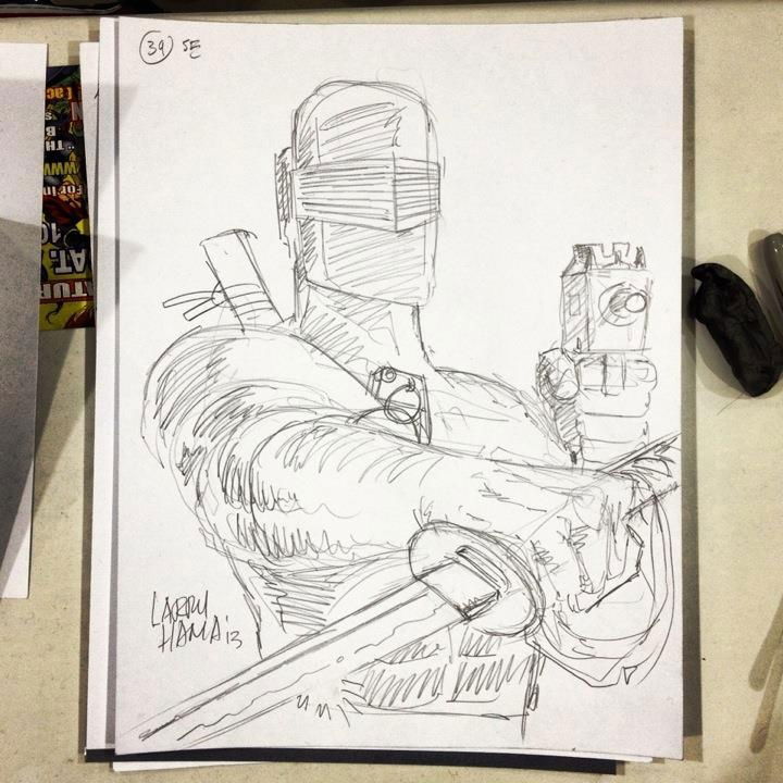 Snake Eyes by Larry Hama, in Eddy Choi's Emerald City Comicon 2013 ...