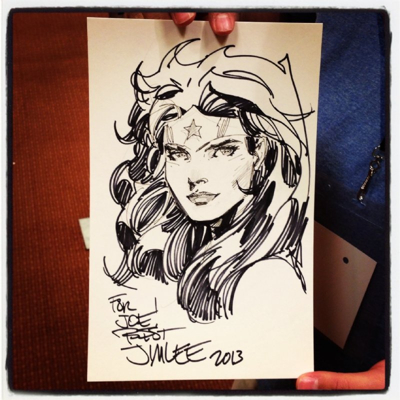 Lee, Jim - Wonder Woman, in Eddy Choi's Amazing Las Vegas Comic Con ...