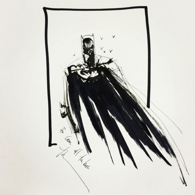 Jock - Batman, in Eddy Choi's Emerald City Comicon 2014 - Photos Comic Art  Gallery Room