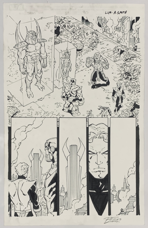 Ron Lim - Thanos: The Infinity Ending page 80, in Eddy Choi's Comic ...