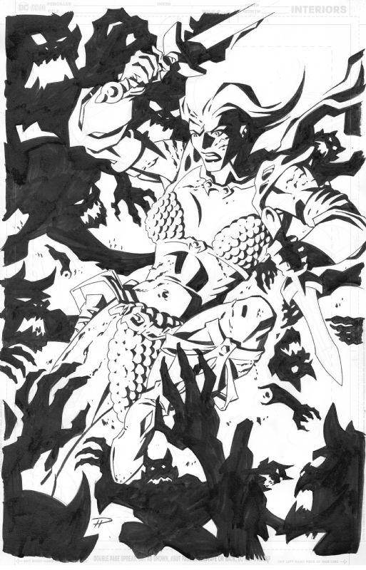 Phil Hester - Red Sonja: Black, White & Red #6 cover, in Eddy Choi's ...