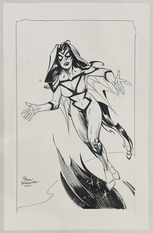 Steve Leialoha - Spider-Woman sketch, in Eddy Choi's Comic Book Legal ...