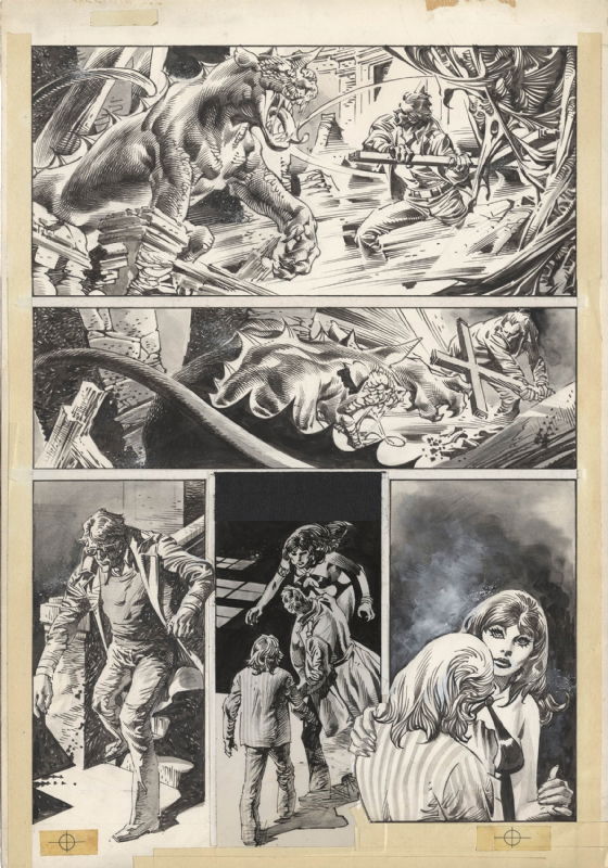 Rudy Nebres Vampirella page, in John Ford Jr's Comics Comic Art Gallery ...