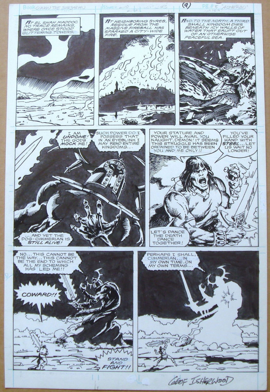 Conan The Barbarian Pg In Magnus Reithaug S Conan The Barbarian To Val