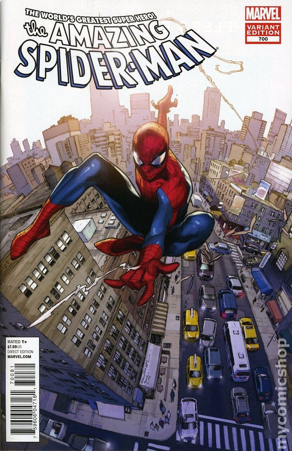 Amazing Spider-Man 700 Cover - Olivier Coipel, in Dermot D's Olivier ...