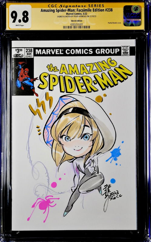 Chibi Spider-Gwen by Peach Momoko, in Harry Utomo's