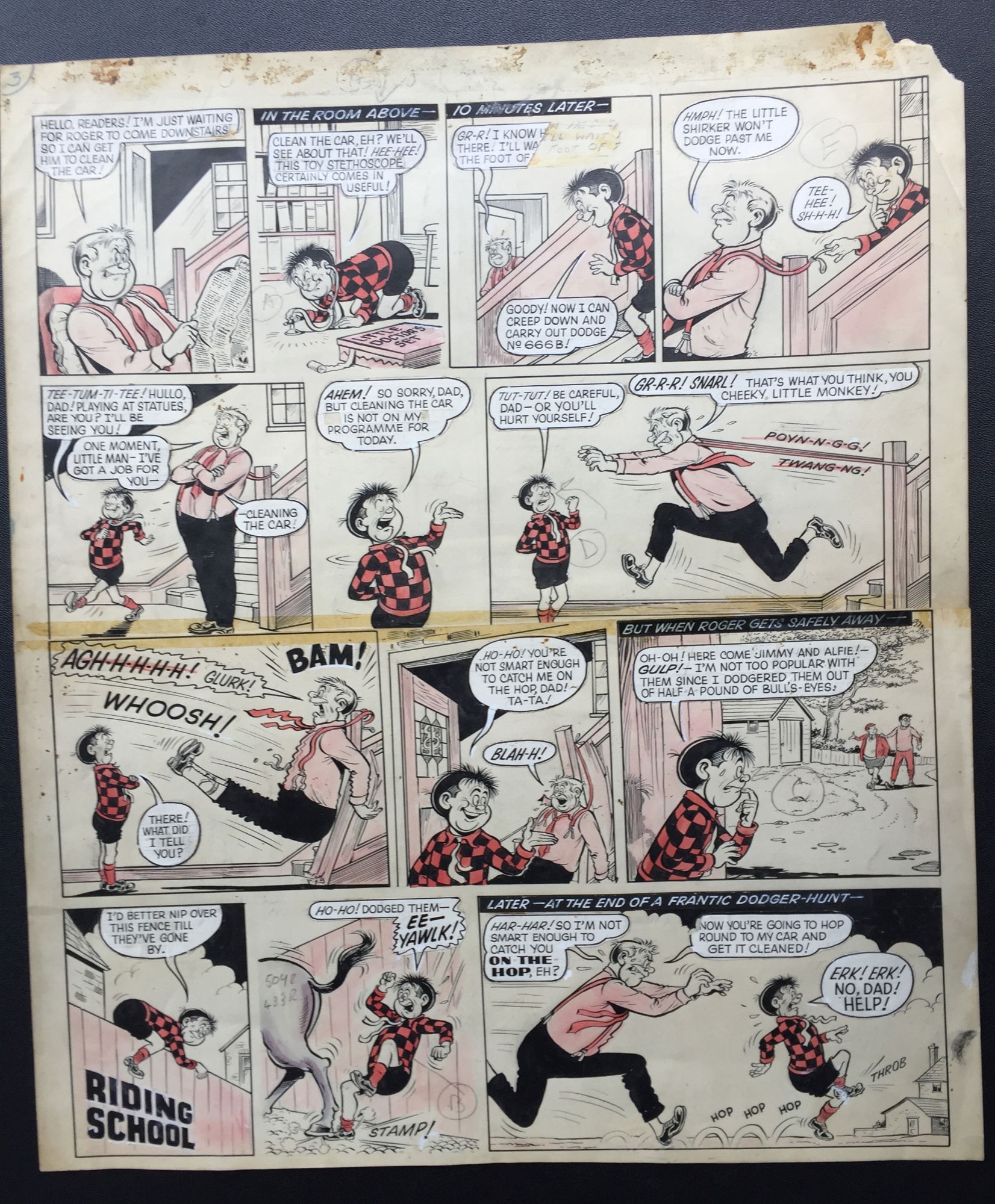 Roger the Dodger  Beano Character Profiles 