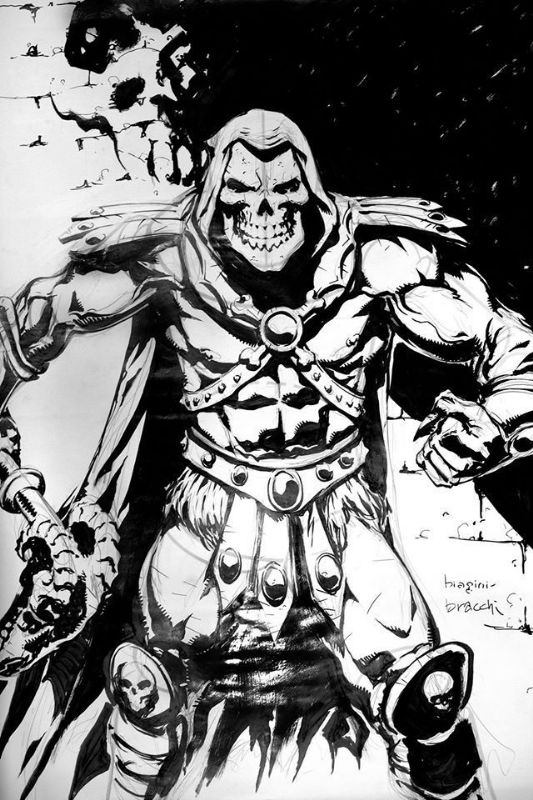 skeletor sketch