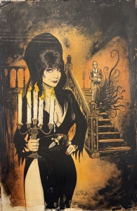 Elvira Meets HP Lovecraft #3 Comic Art