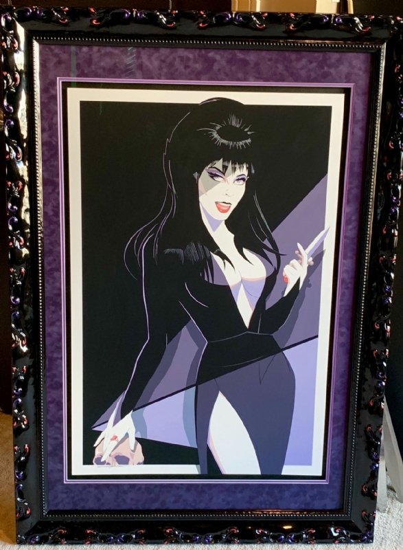 Elvira In Pat Robinson S Pat Robinson Art Collection Comic Art Gallery