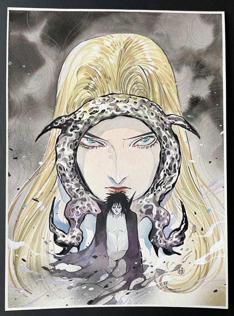 Peach Momoko Locke and Key-Sandman Hell and Gone 1 Virgin Variant cover ...