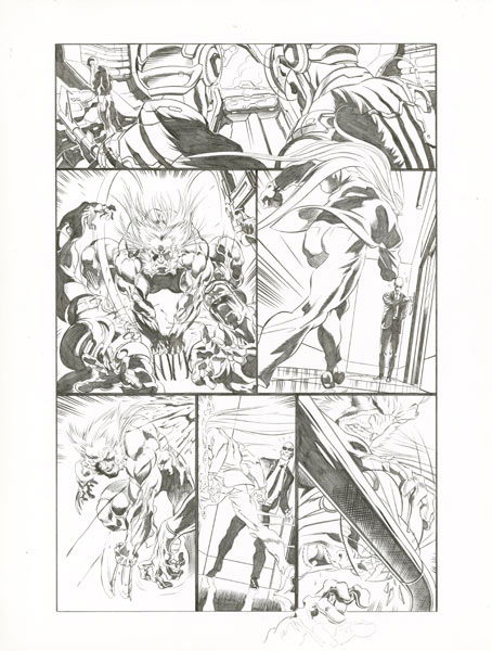 Wolverine: The End #6, pg.06 (2004), in CArt Gallery Rome's CASTELLINI ...