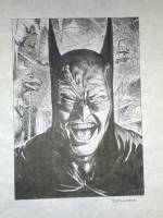 Brian Bolland Batman Comic Art