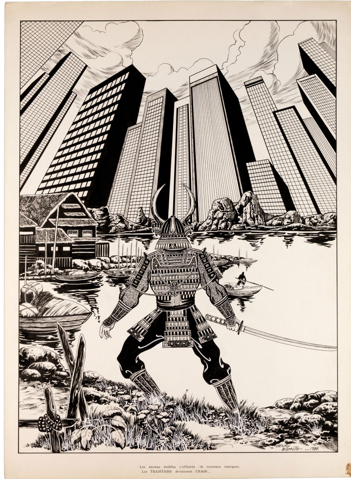 Henry Bismuth - Portfolio Plate from Japan/Samurai Project called Old ...