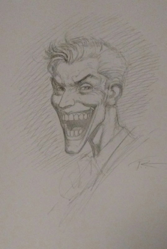 Joker - Tom foster, in tony braithwaite's Thought bubble 2015 Comic Art ...