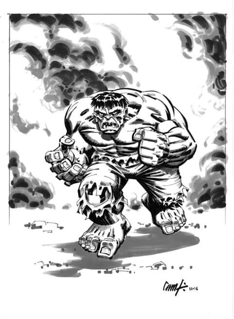 Hulk - cam smith, in tony braithwaite's Thought bubble 2016 Comic Art ...