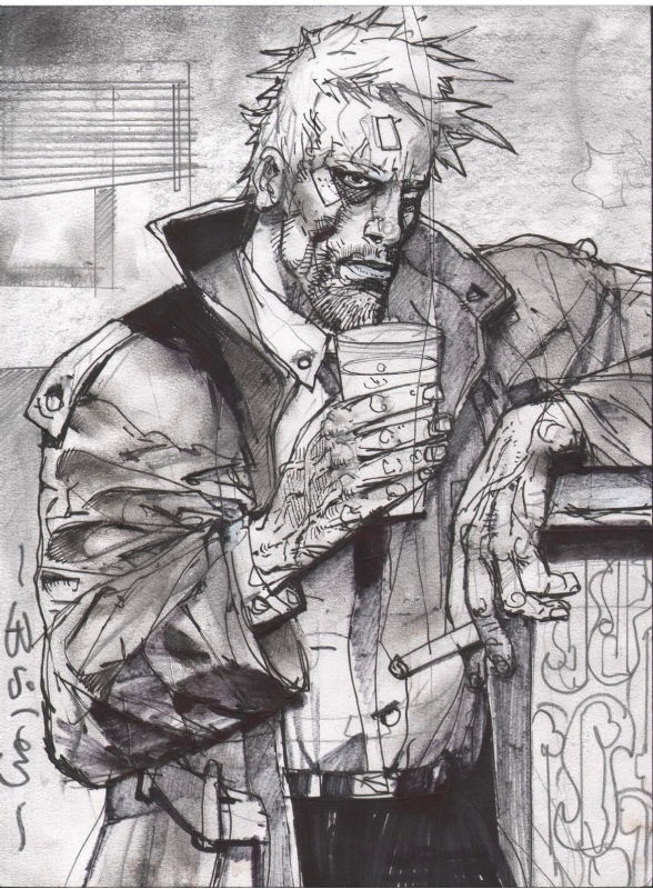 Simon Bisley John Constantine Hellblazer In Mr Ozisik S Commissions