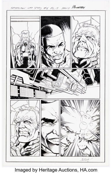 Mark Bagley and Andrew Hennessy Spider-Man: Life Story #6 Story Page 13 ...