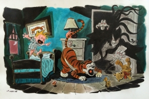 Calvin and Hobbes Comic Art
