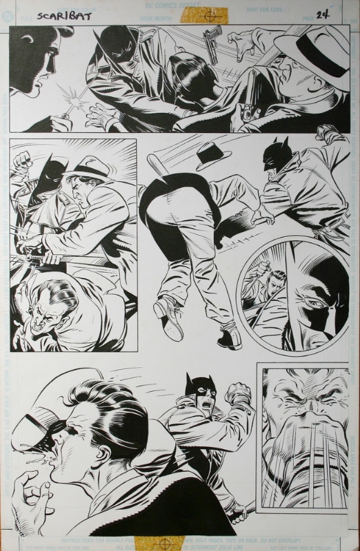 Batman: Scar of the Bat page 24 by Barreto, in Jens Walter's Batman Comic  Art Gallery Room