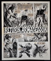 Jesus Redondo - Return to Armageddon Comic Art