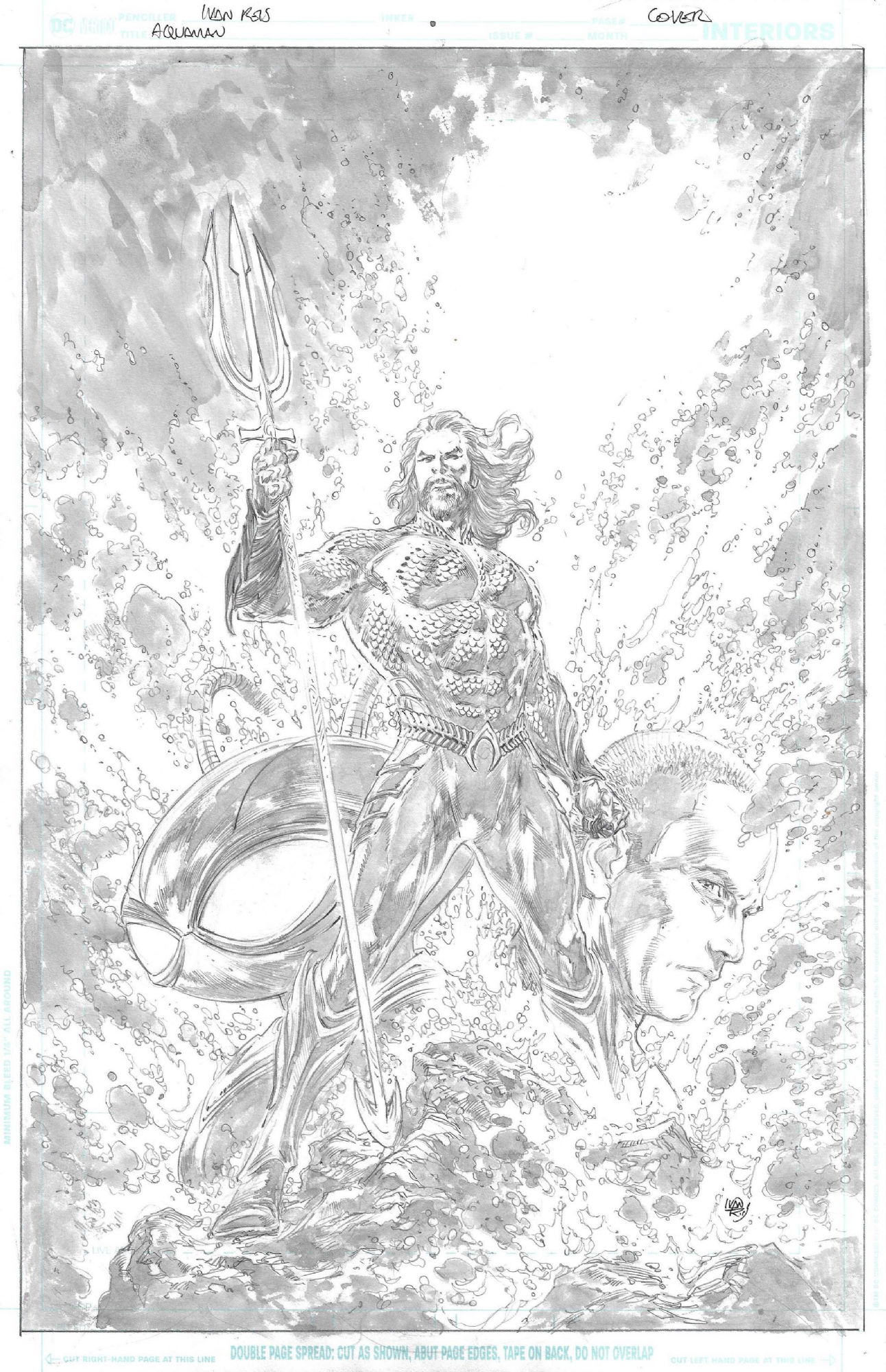 Comic Art Shop Chiaroscuro Studios S Comic Art Shop Aquaman And