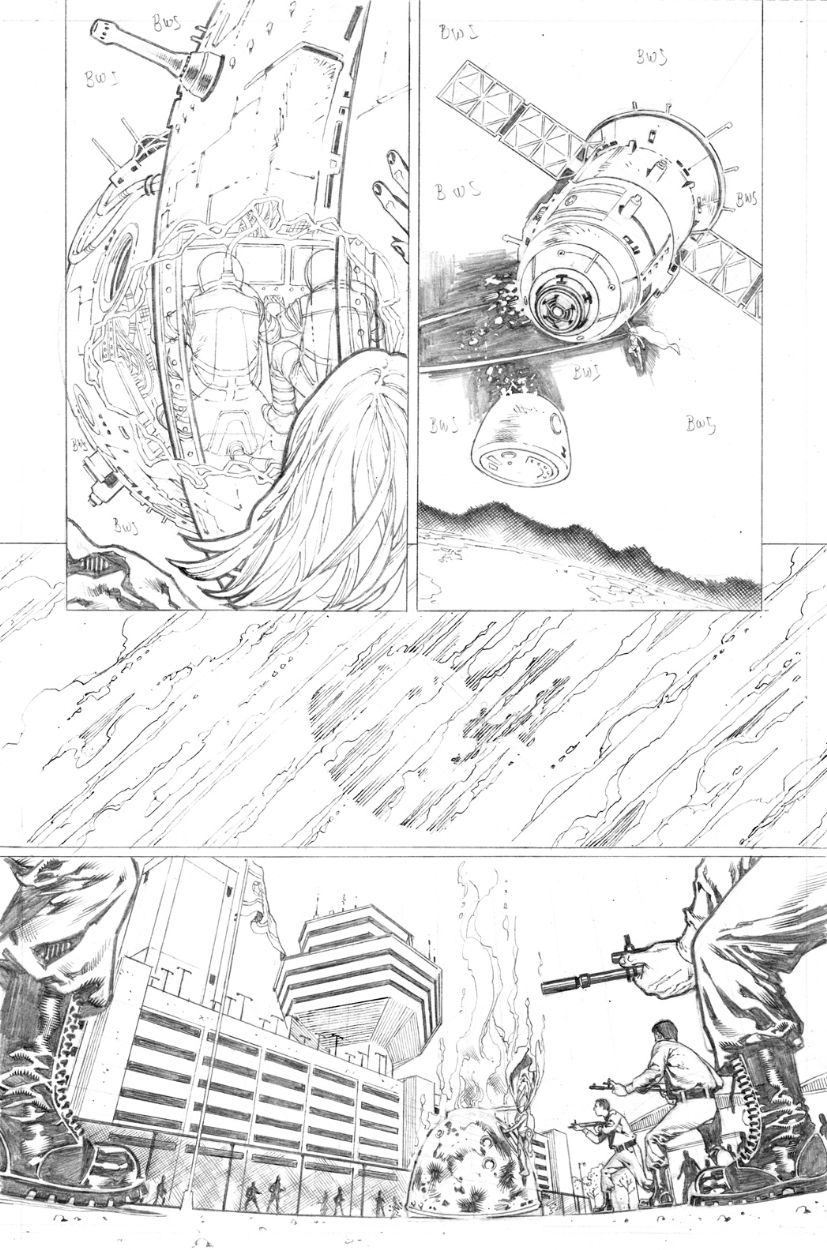 Secret Origins DC Supergirl Origin Page Paulo Siqueira In Chiaroscuro Studios S Secret