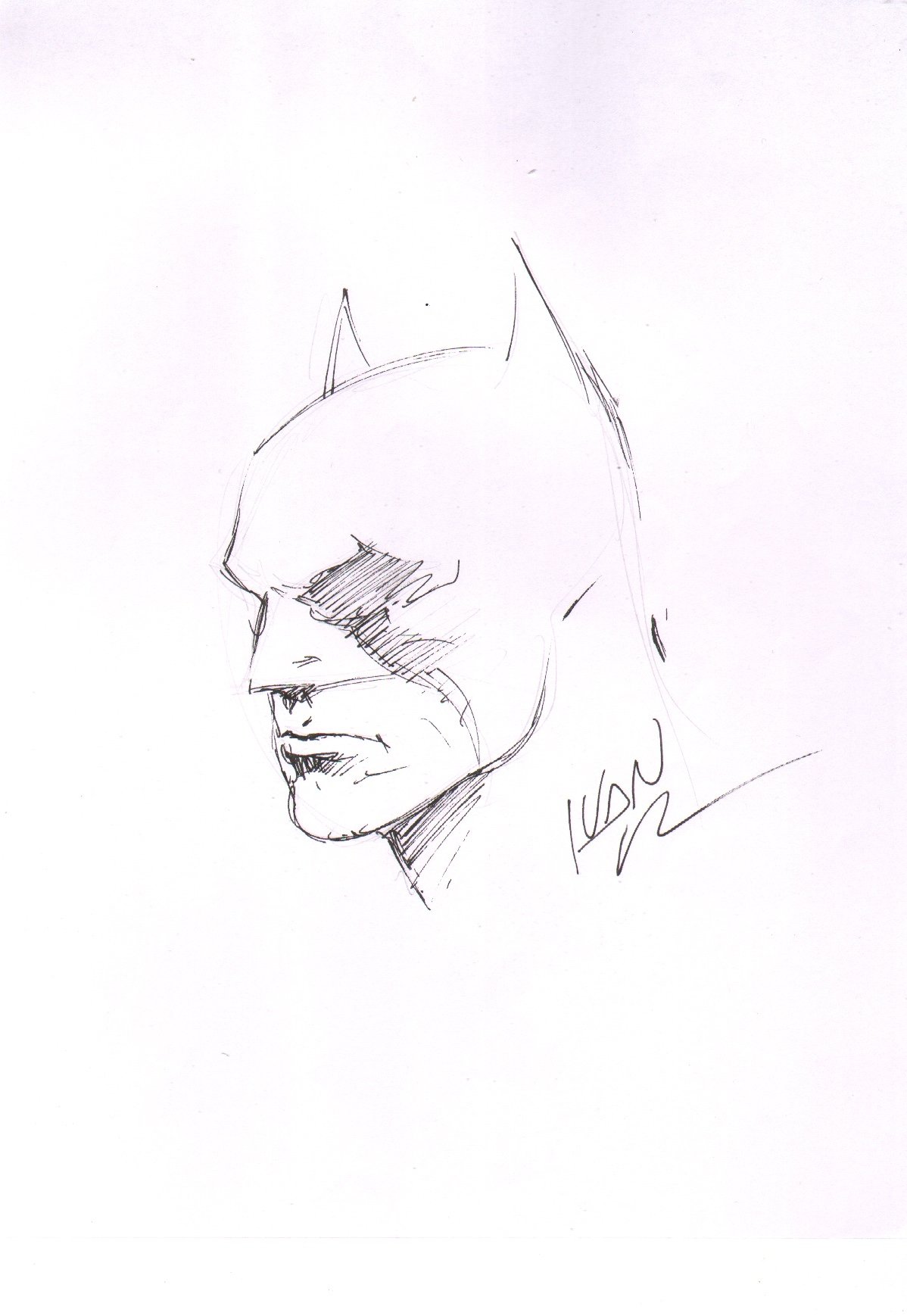 Buy Batman Arkham Origins Batman Fine Art Batman Pencil Drawing Online in  India  Etsy