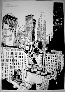 Spider-Man 3 Giant-Size art piece by Renato Arlem Comic Art