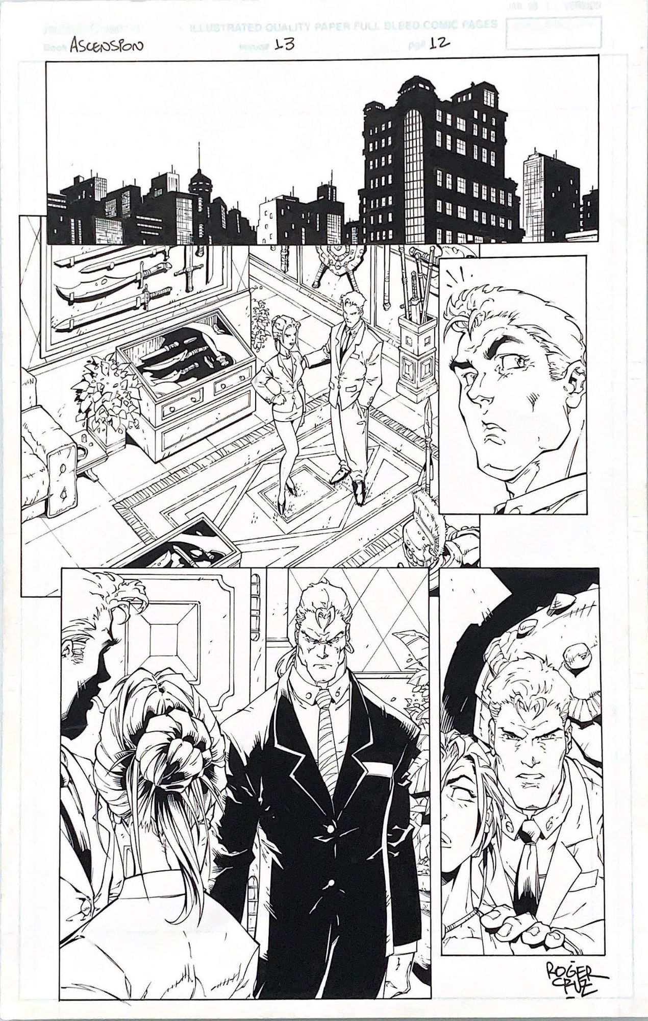 Ascension #13 page 12 by Roger Cruz, in Chiaroscuro Studios's Roger ...