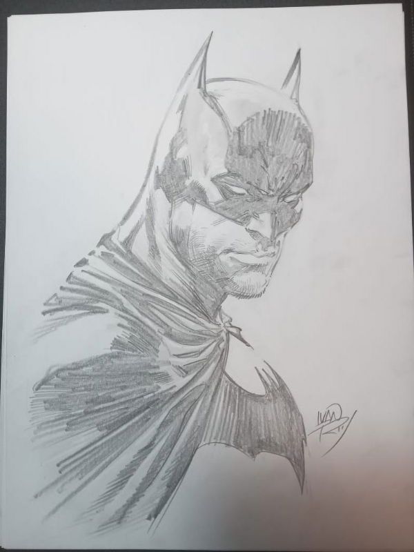 Batman Illo by Ivan Reis, in Chiaroscuro Studios's Selected art pieces ...