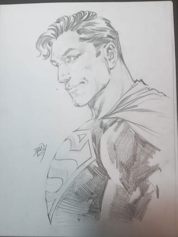 Superman Illo by Ivan Reis, in Chiaroscuro Studios's Selected art ...