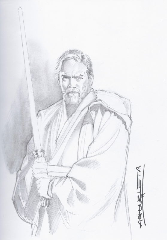 Obi-wan Kenobi - WW Philly 2016, in Ashley W.'s STAR WARS SKETCHBOOK ...