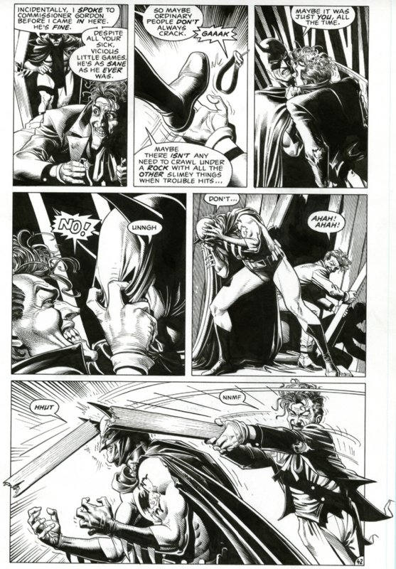 Lot # 1630: DC Comics - Hand-drawn Brian Bolland Batman: The