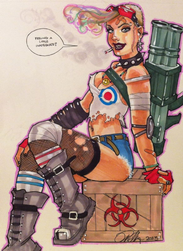 TANK GIRL SKETCHBOOK –