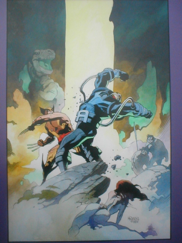 Mignola Wolverine: The Jungle Adventure Comic Art
