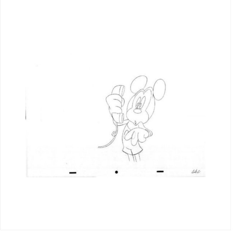 Disney Animation Drawing In Yoann Bs Animation Cels Drawings Comic Art Gallery Room 